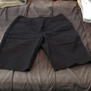 Dana Buchman Black Bermuda Shorts